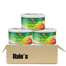 데일즈기획 동원 파인애플 통조림 미니, 234g, 3개