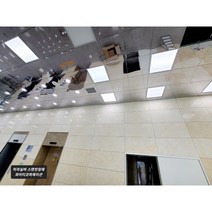 천장마감재 SMC 대체용 하이엔드 미러 스텐 천장재 (사우나 실내 외부 필로티 주차장), 무광블랙, 300X600