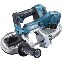 Makita PB183DZ 충전식 휴대용 밴드쏘 18V 배터리 충전기 및 케이스 별도 판매, 단일 항목개