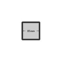 LEE Filters LEE 필터 시스템용 프레임 대 100mm 사각 10매입 [폴리에스테르 필터용 플라스틱 프레임], 단일