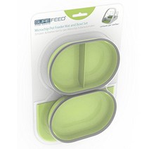 SureFlap SureFeed Microchip Pet Feeder Mat and Bowl Set Green, 1