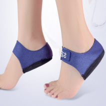 발뒤꿈치 보호대 깔창 실리콘 실내화 통증 아킬레스건염 근막보호덮개, AA_S (35 39)