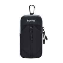 태스코나 올인원 핸드폰 등산 파우치, 블랙