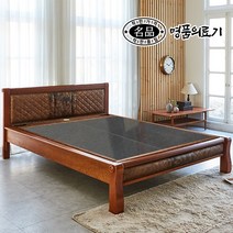 DS 203PU Q 게르마늄 퀸 돌침대, 브라운