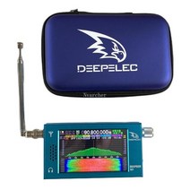 Nvarcher-4.3 인치 IPS DeepSDR 단파 CW AM FM 라디오 00K-49MHz DSP 디지털 복조 5000mAh 배터리 내장, 01 Sky Blue