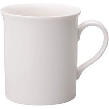 빌레로이앤보흐 트위스트 화이트 타임리스 도자기 커피 머그잔 300ml x6개 세트