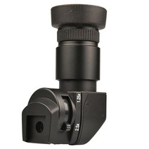 가성비 좋은 캐논 카메라 1.25-2.5x 직각 뷰 파인더 펜탁스 액세서리용 로우 앵글 확대, 01 black
