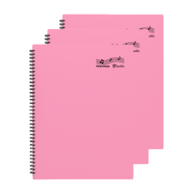 인터탑 A4 50매 대용량 악보화일, (3개)1팩, 분홍(50매)