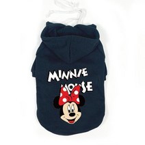 프렌치불독옷 디즈니 귀여운 애완견 개 옷 미키 따뜻한 후드 Drawstring 프랑스어 치와와 작은 중형 대형, 03 3_05 XL