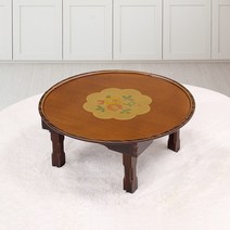 박씨상방 원2.0 엔틱 꽃상감접 소반