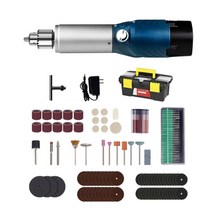 pinkman 12v 조정 가능한 무선 드릴 dremel 조각사 전기 연삭 드릴링 머신 도구 가정용 전원 회전 도구 세트, 협력사, 세트4, 우리를