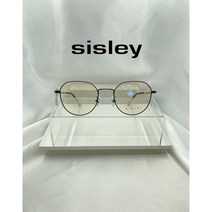 신제품 국내생산 100%정품 시슬리 시슬리안경 SISLEY S-2404 COL.3 브라운무광&골드무광 특이한안경 안경선물 동글이안경 51사이즈 누진다초점안경추천