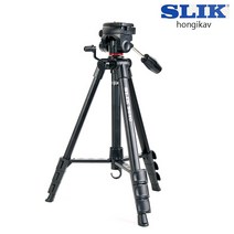 슬릭 S640 삼각대 헤드 일체형 4단3WAY 수평계 캠코더 디카 dslr, S640 슬릭