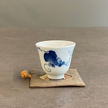 경덕진 청화 포도 찻잔 찻잔 도자기찻잔 경덕진찻잔 경덕진다기 경덕진다구 귀여운찻잔 예쁜찻잔 심플한찻잔 도자기찻잔 TEA MUNDO 티문도