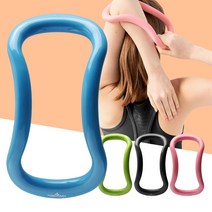 요가링 허벅지 살빼는법 알 종아리 근육뭉침 살빼기 다리 알빼기 스트레칭기구 어깨결림 다리부종 혈액순환 기구 하드타입, 차차80_블루