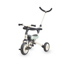 베네베네 벤트라이크 멀티플 접이식 다기능 유아 어린이 자전거 유모차(안전가드포함), 라이트 올리브