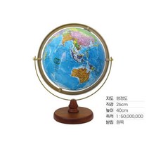 정밀한 교육용 어린이 지구본 스탠드 세계지도 26cm 선물 세계전도 장식품
