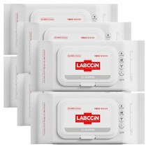 LABCCIN V3 랩신 손소독 티슈 곡물발효 에탄올 물티슈 캡형 60매 6팩, 60개입 6팩