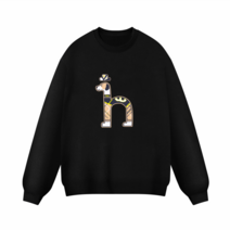 여자 헤지 오버핏 맨투맨 방풍 추동