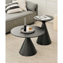 소파 거실 티 테이블 사이드 테이블, 흰색 S