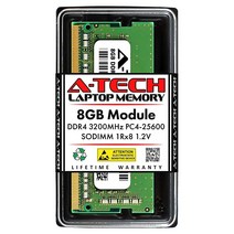 ATech 8GB RAM 교체용 삼성 M471A1K43DB1CWE | DDR4 3200MHz PC425600 1Rx8 1.2V SODIMM 260핀 메모리 모듈127941, 1