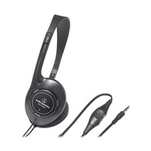 Audio Technica 오픈형 온이어 헤드폰 TV용 ATH-P100LV 블랙 5.0 m