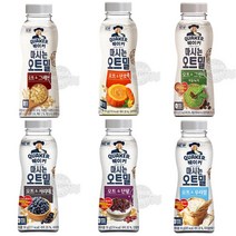 백종원 퀘이커 마시는 오트밀 오트&그레인 그린티 서리태 단팥 우리쌀 50g x 6개, 우리쌀50g
