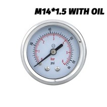 휠캡 tpms 젠더 자동차 휠 프로텍터 락볼트 Y50z 축 수압 게이지 스테인레스 스틸 쉘 스레드 연결 휴대용 진공 압력, 0-1.6Mpa+04