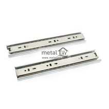 서랍레일 3단 볼레일(45mm) / 서랍장레일 가구레일 3단레일 수납장 책상 렌지대 씽크 주방 서랍장 가구부속 책상부속품, 550mm(2개1조)