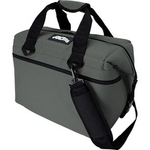 AO Coolers 오리지널 소프트 쿨러 고밀도 절연 기능 차콜 12캔, 48-Can, Charcoal