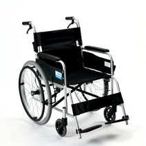 노인 스틸 등받이 접이식 장애인 휠체어, YCA-901FS, 1개