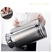 발효조 발효조 막걸리 발효통 담금주 수제 주류 양조 과일주, 지름 35L 높이 30 50cm 캐티오일 50