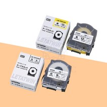 반도 MAX 튜브넘버링기 라벨테이프 기타소모품 전시리즈 전규격 전색상, LM-TP309(노란색), (국산)3시리즈_9mm
