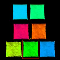 컬러 야광가루 초록 50g 분말 파우더 안료 과학 실험