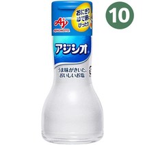 아지노모도 아지시호 소금 110g x10개 Ajinomoto Ajishio, 10개
