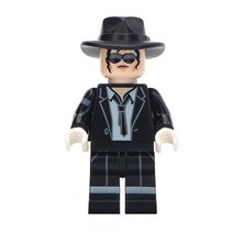 6cm 만화 잭슨 피규어 mj 마이클 액션 빌딩 블록 장난감 키즈 컬렉션 부드러운 범죄자, [02] Black