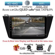 안드로이드 11 폭스 바겐 Tiguan 2 Mk 자동차 라디오 스테레오 멀티미디어 비디오 네비게이션 GPS 무선 Carplay, [07] 4G 64G recording