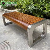 옥외용 벤치 야외용 의자 평벤치 우드 커피숍 체육관, 리프 의자 1.5m 150x50x45CM