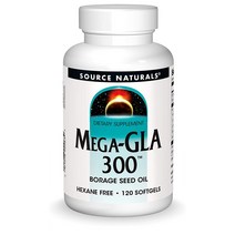 해외 Source Naturals Borage Seed Oil 보리지 오일 GLA, 1개
