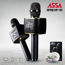 매직씽 MP30 마이크+USB미러볼+케이스+1년이용권