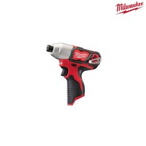밀워키 전동 충전 임팩드라이버 M12 BID-0C 베어툴, 1개