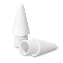 바라보고 애플펜슬 교체형 펜촉 펜슬 팁, 애플펜슬 교체형 펜촉 - 화이트, 1개