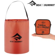 [텐잘남] SEATOSUMMIT 씨투써밋 울트라실 폴딩 버켓 10L 20L, 폴딩 버켓 20L 레드, 8543개