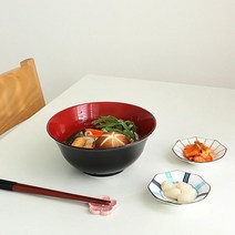 블랙 우동기 라면기 혼밥그릇