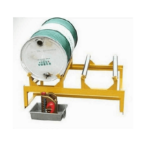 스텐 드럼통 거치대 오일 폐드럼통 발효통 휘발유통, 싱글 배럴 거치대/바퀴O