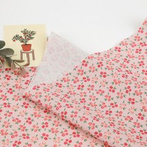 DTP 면원단 20수) YS1094 열매 핑크 syq 패브릭 퀼트 앞치마 천원단