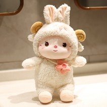 뽀글이 양 애착인형 소형 동물 인형 선물, 옵션12, 35cm