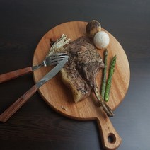 청정 제주 돼지 돈마호크 뼈등심 수비드 스테이크 캠핑용 홈파티 가정용 요리 초보, 텍사스럽 돈마호크