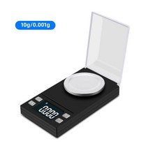 카페저울 음식저울 초정밀저울 Yieryi 100g50g20g10g 전자 저울 0.001 lcd 디지털 저울 보석 약초 휴대용 실험실 무게 밀리그램 저울, 10g