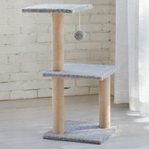 방울 소형캣타워, 방울캣타워-그레이, 1개